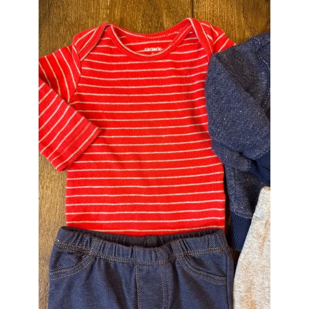 Carters Baby Boy Clothes 3 Months Outfits Pants Shirts Hoodie Jacket Bundle Dog